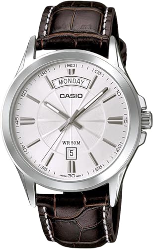 [カシオ] CASIO アナログ クオーツ メンズ 腕時計 MTP-1381L-7AV ダークブラウン 海外モデル [並行輸入品]